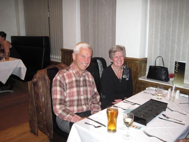 Autumn Supper at Sylhet Lodge in October 2009